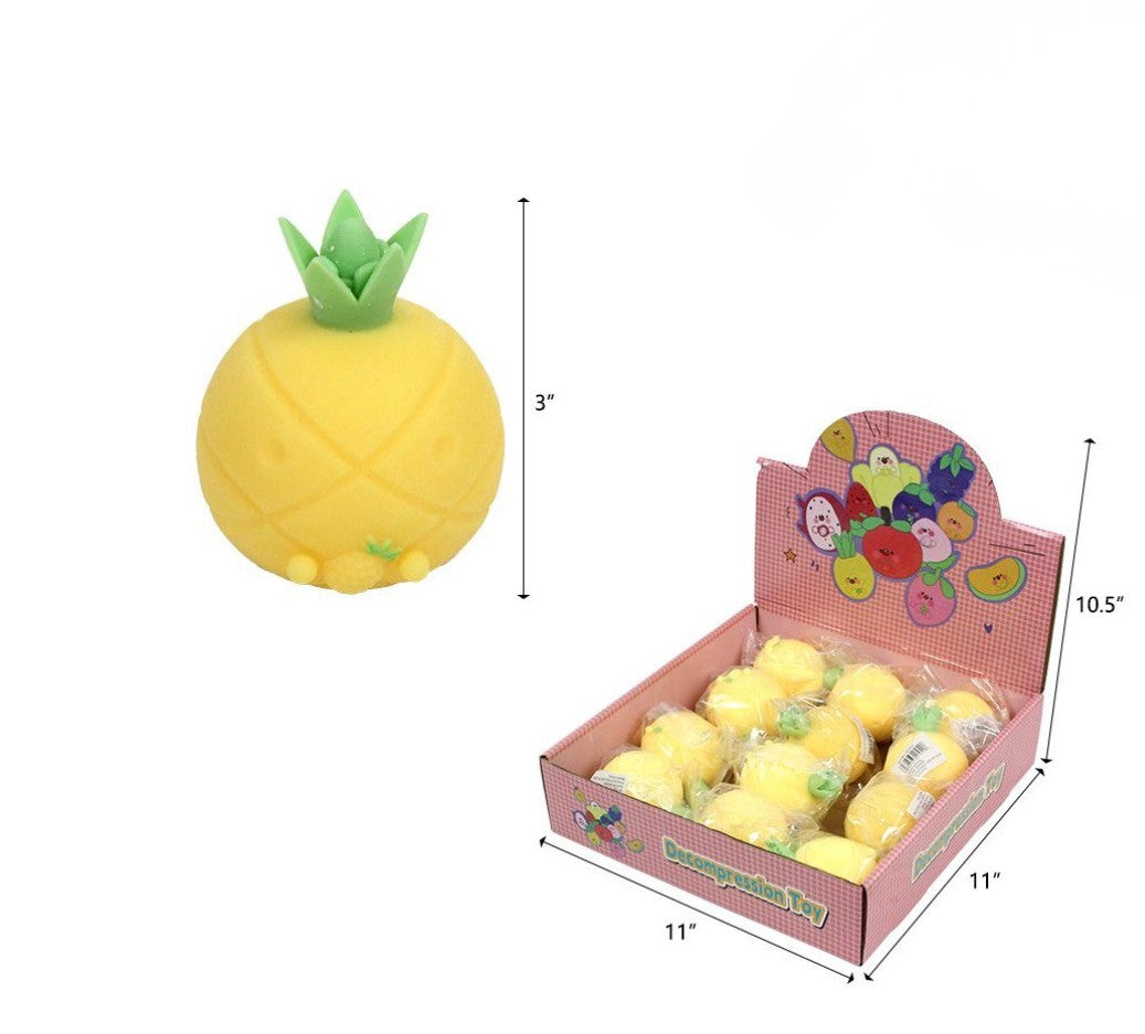 3” Squishy Pineapple