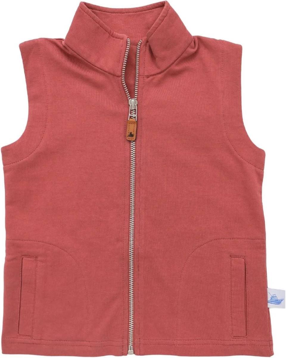 Mineral Red Knit Vest
