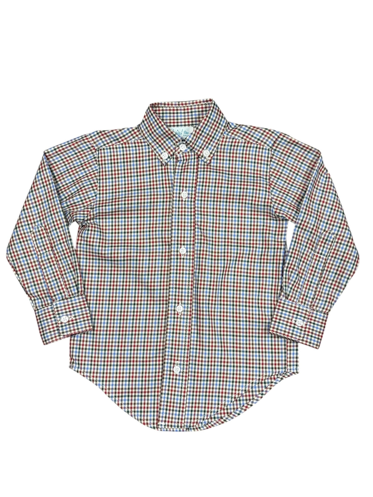 Autumn Plaid Button Down