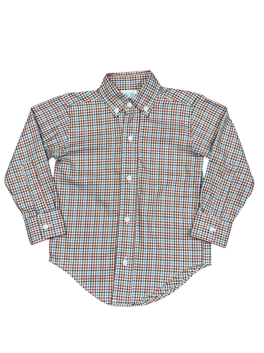 Autumn Plaid Button Down