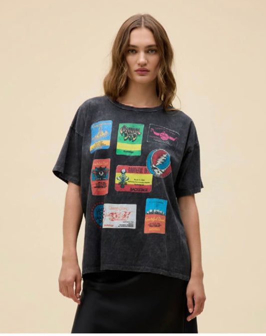 Grateful Dead Backstage Pass Grateful Merch Tee