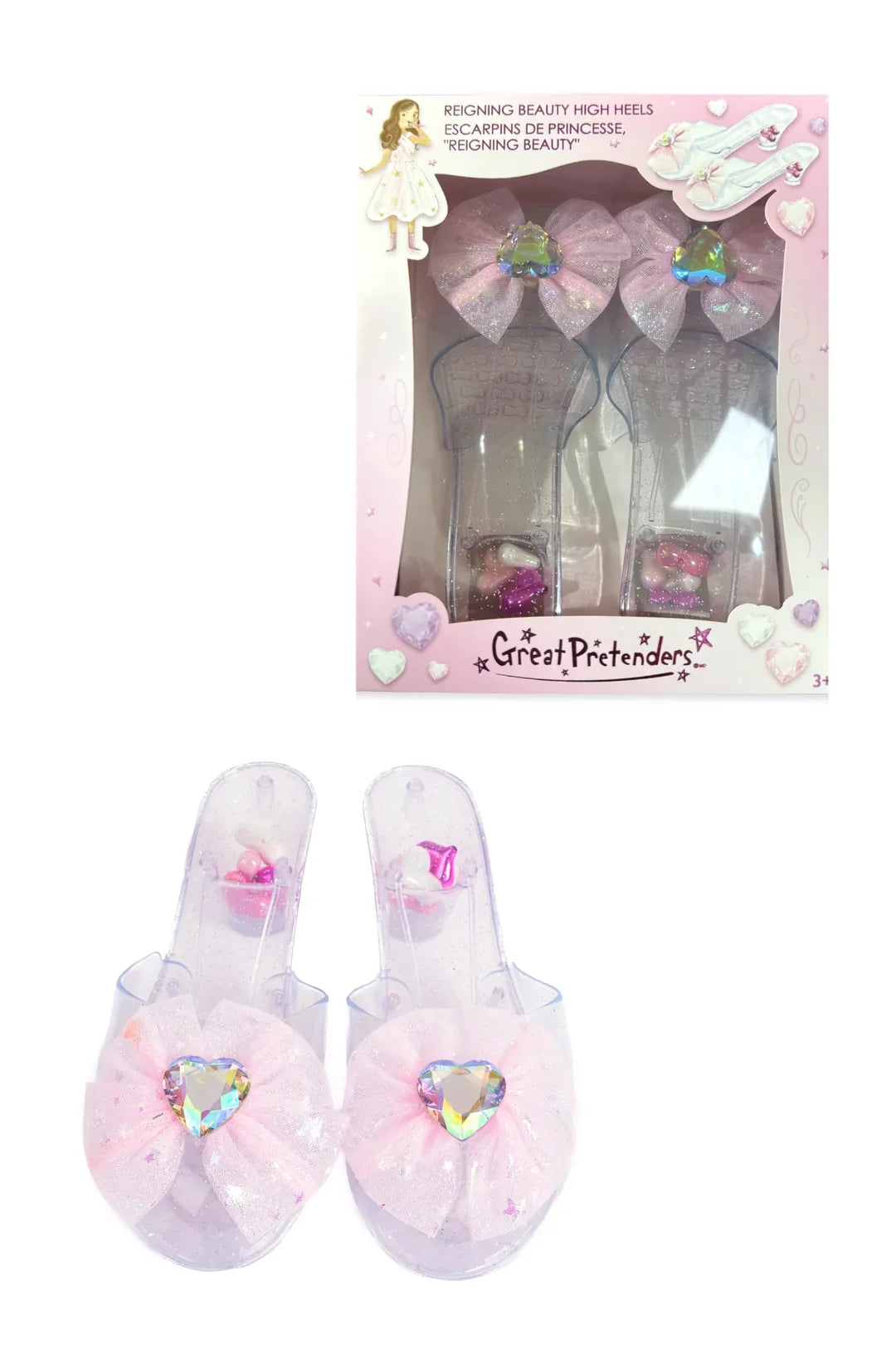 Reigning Beauty High Heels - Pink