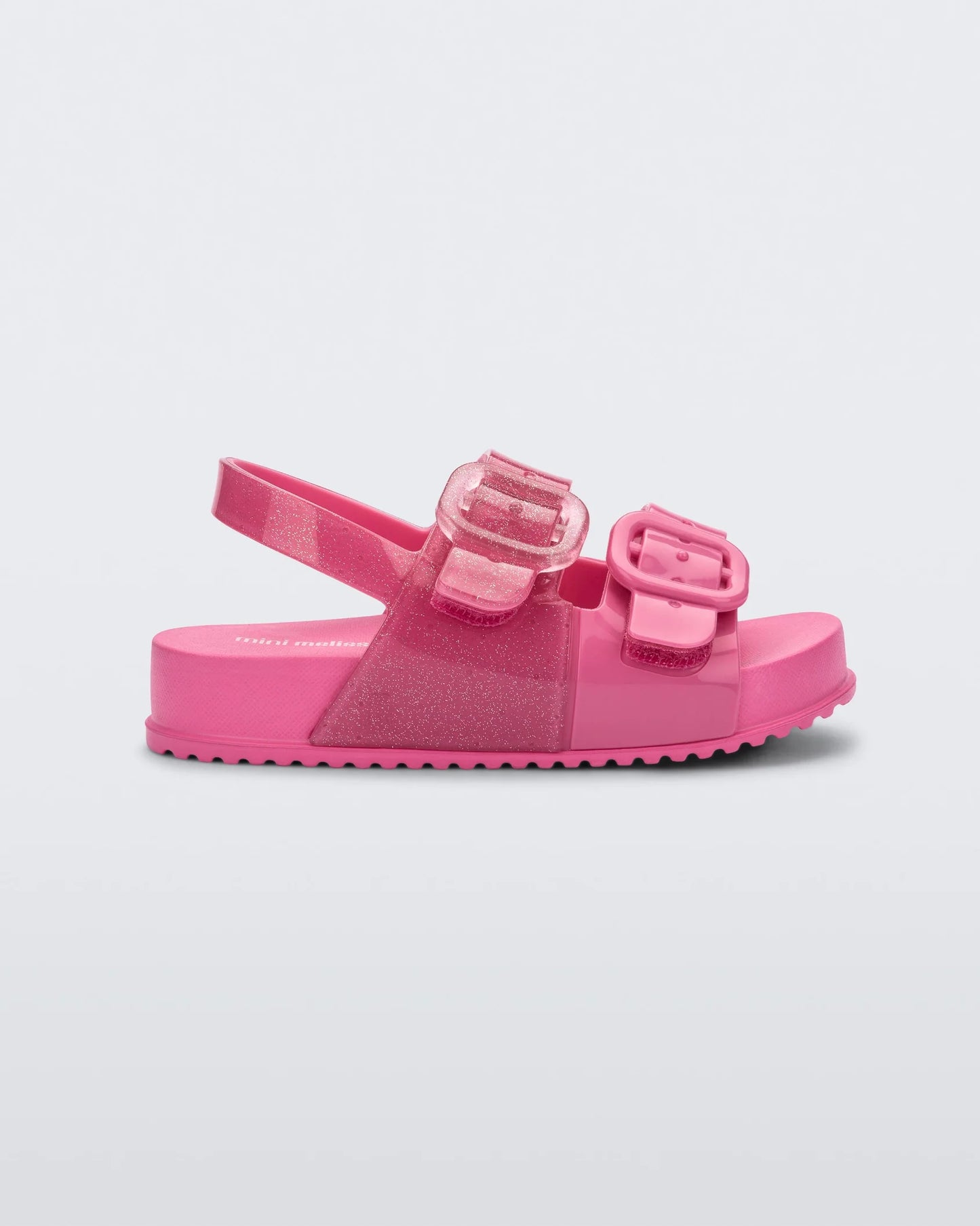 Pink Glitter Cozy Sandals