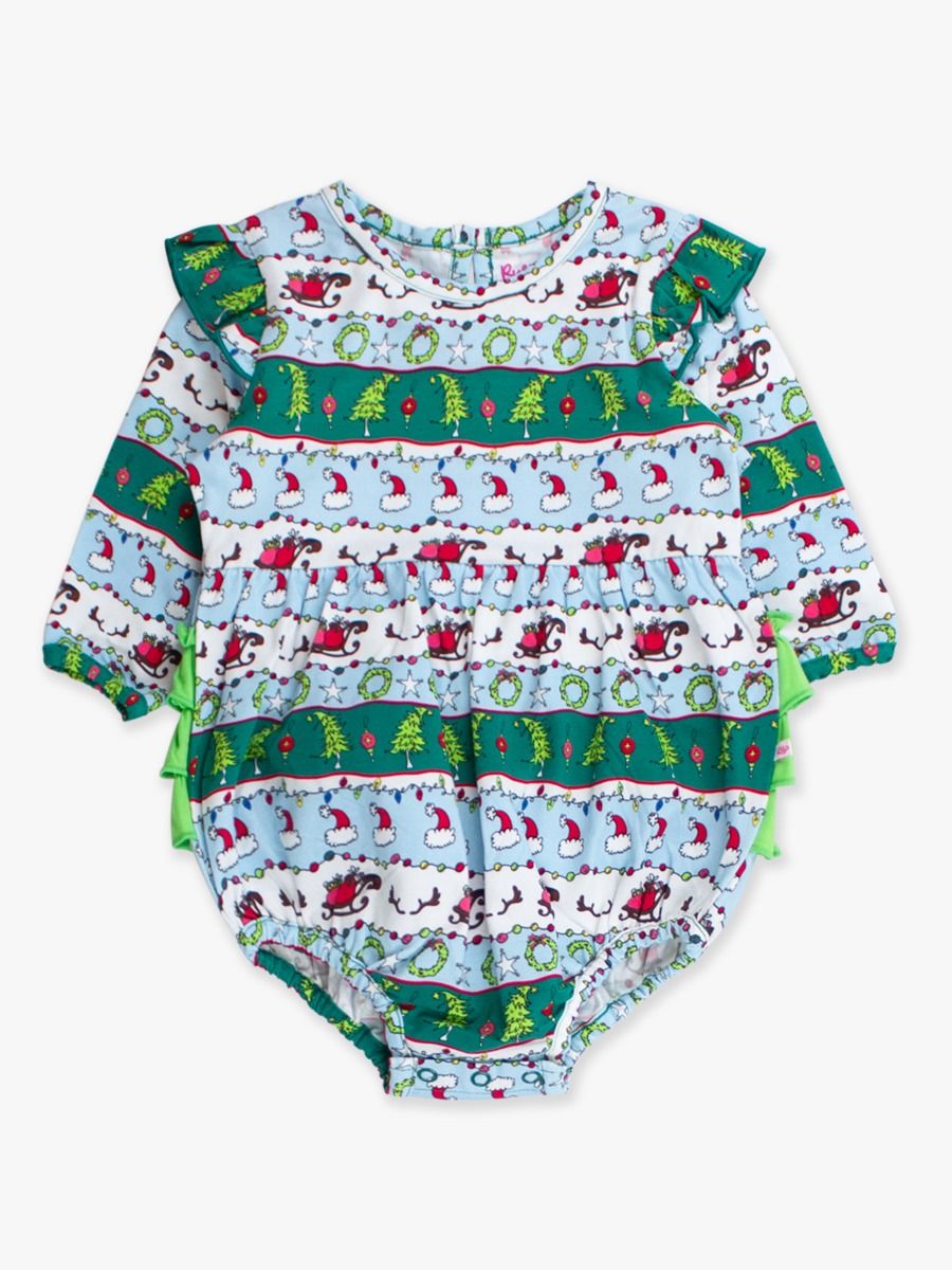 Festive Fair Isle Ruffle Bubble