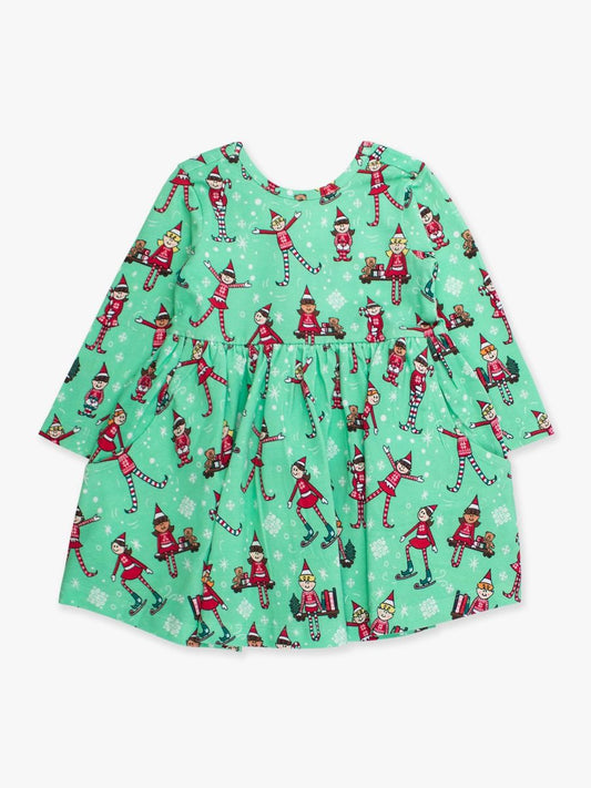 Elf Buddies Twirl Dress