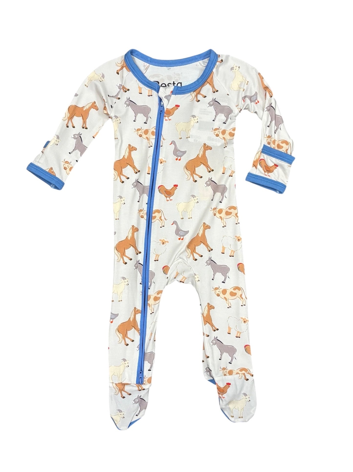Farm Animals Footie