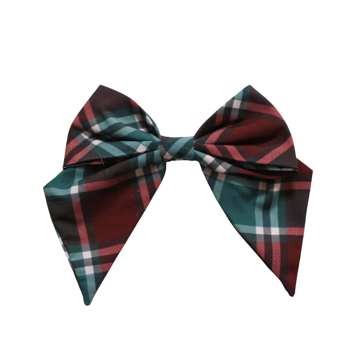 Classic Bow- Holiday Plaid