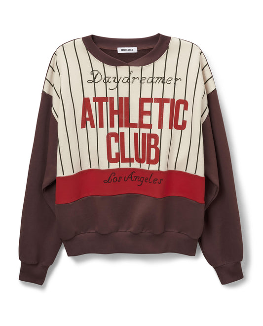 Daydreamer Athletic Club Colorblocked Sweatshirt
