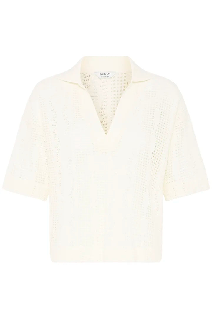 Knit V Neck Top