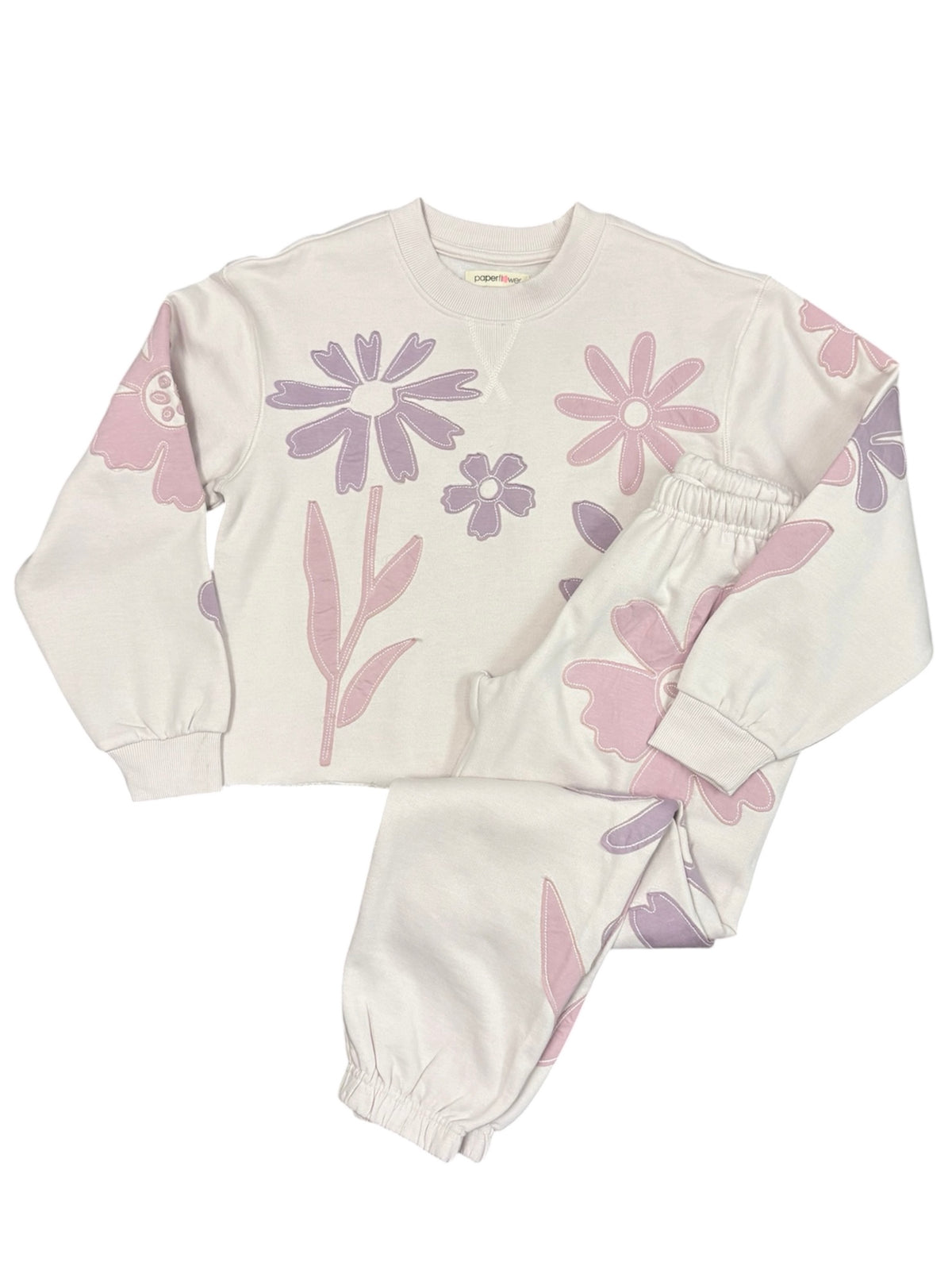 Rhinestone Flowers Set