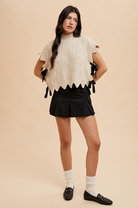 Annie Tie Sweater Vest