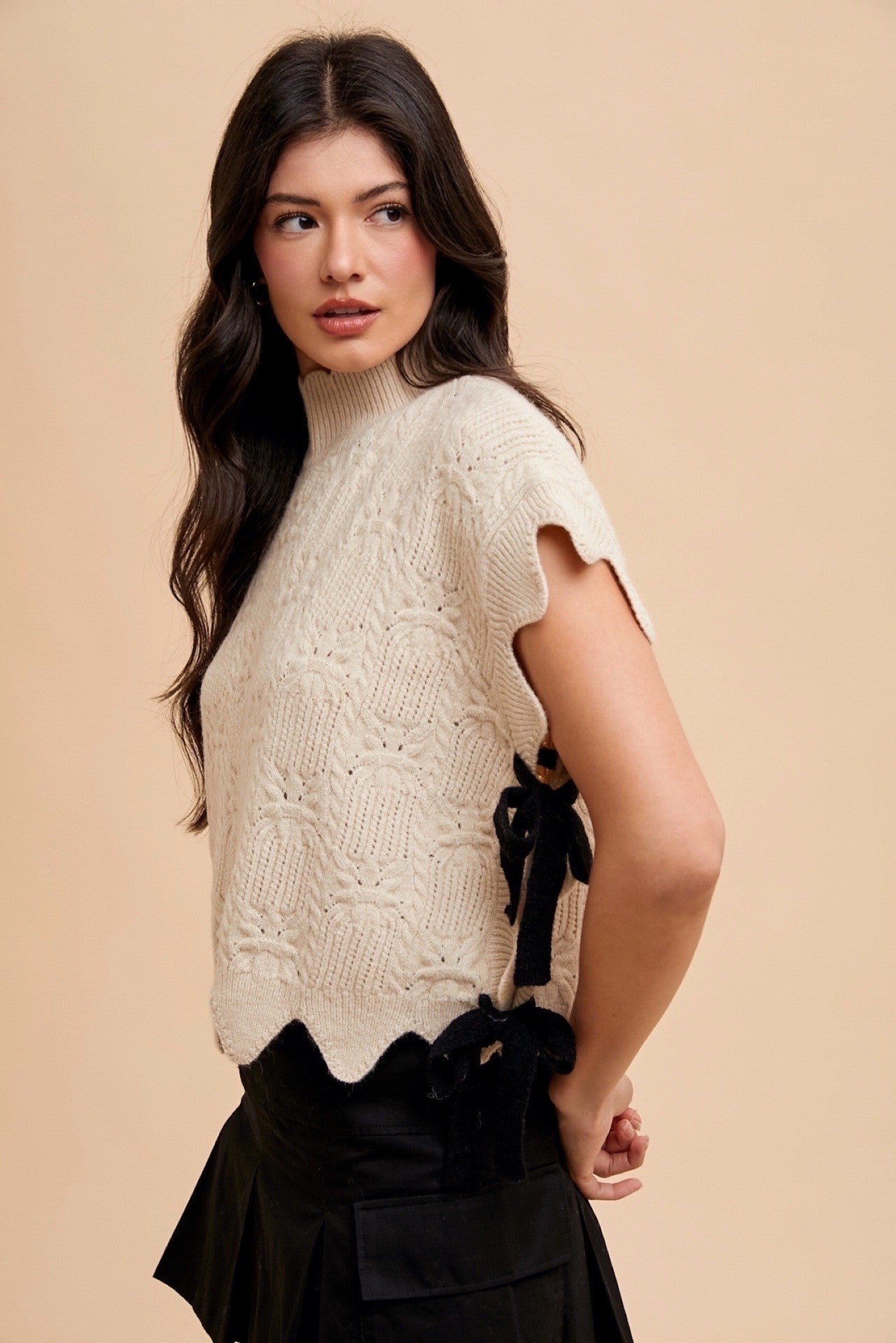 Annie Tie Sweater Vest