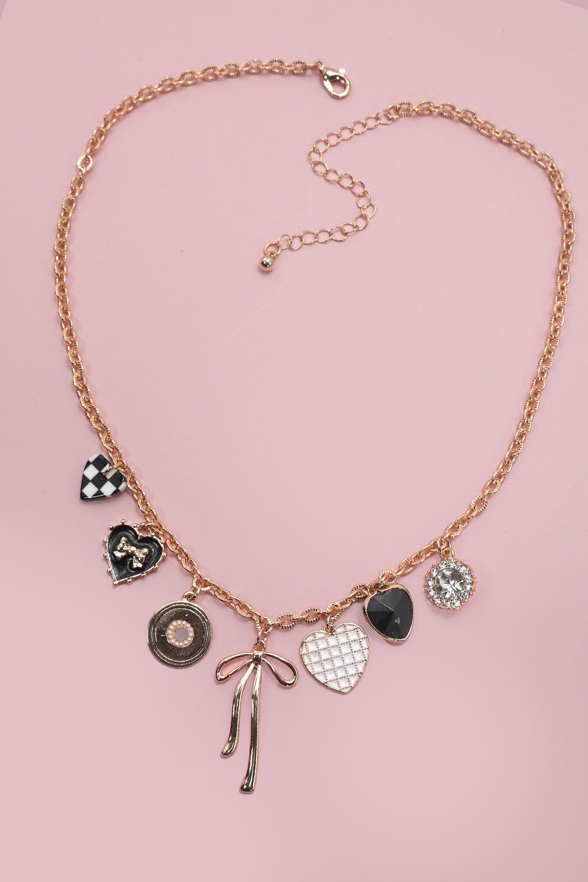 Bow Charm Necklace