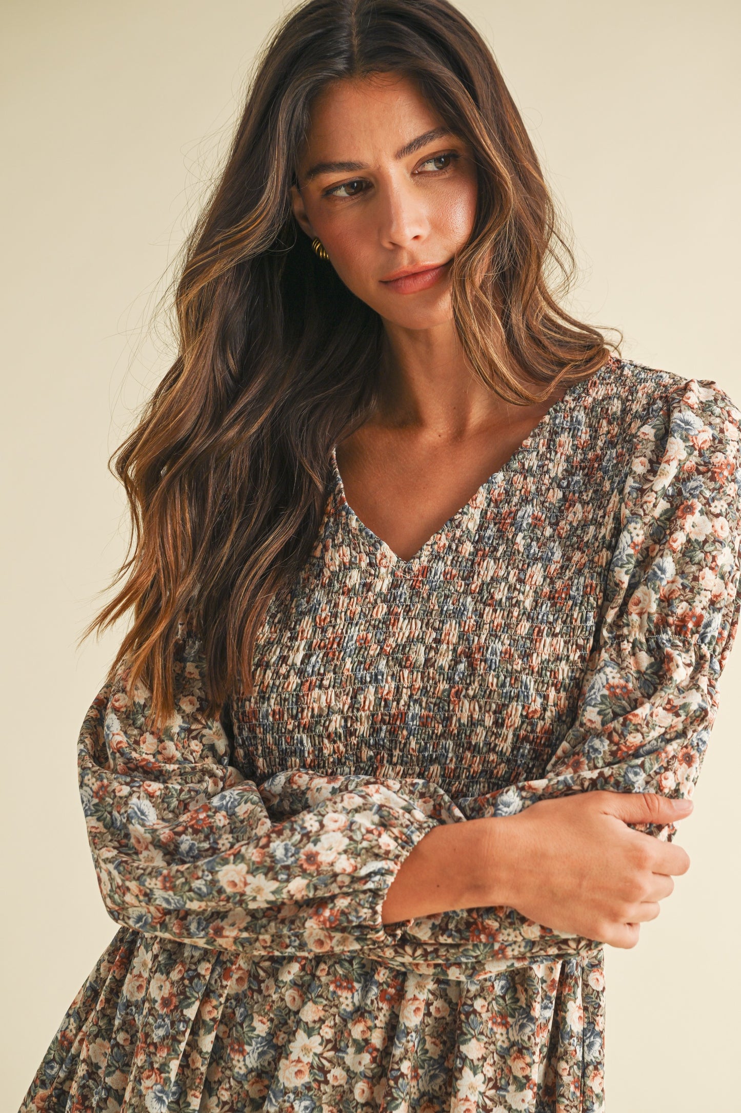 Floral Min Dress