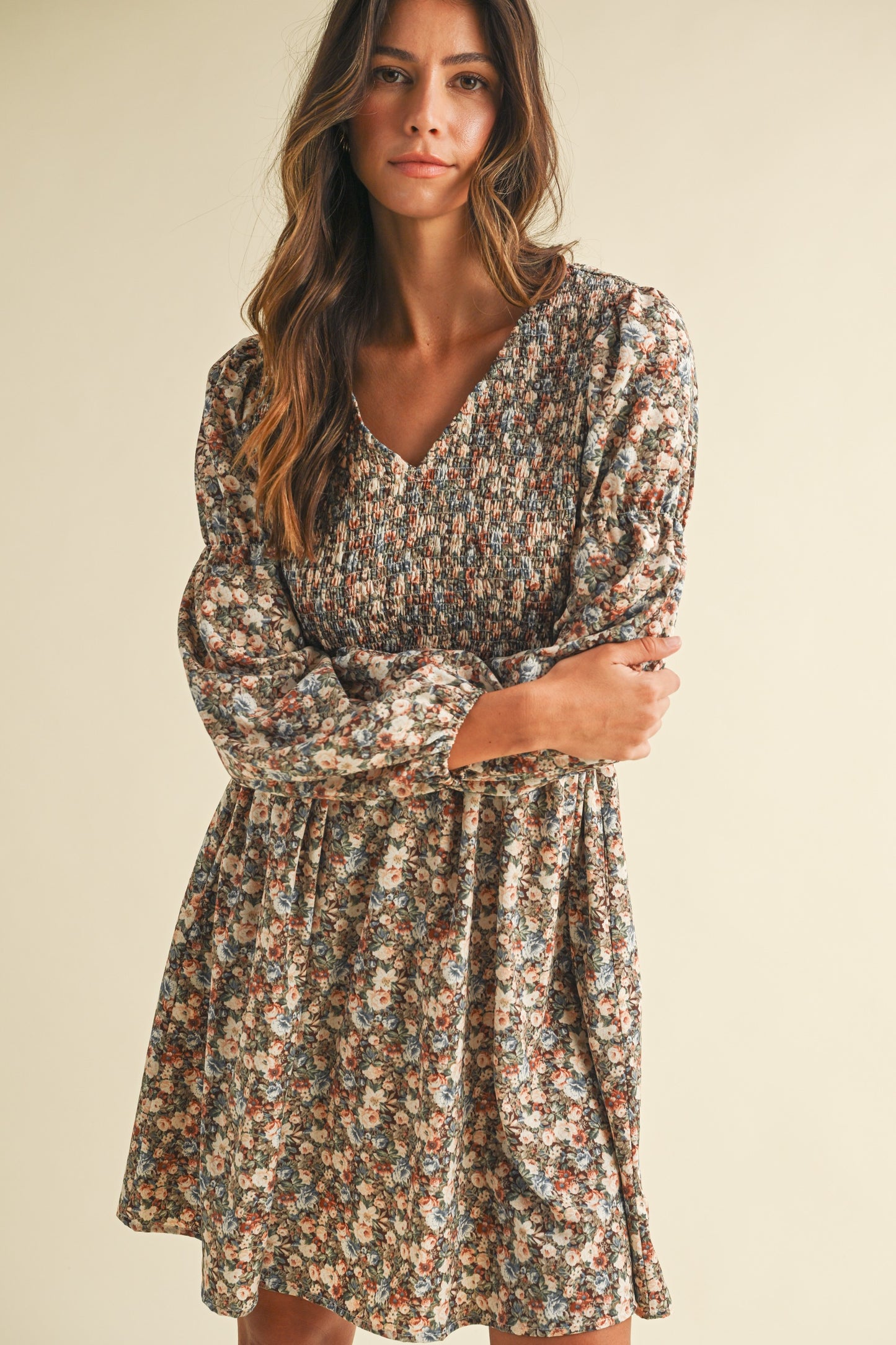 Floral Min Dress