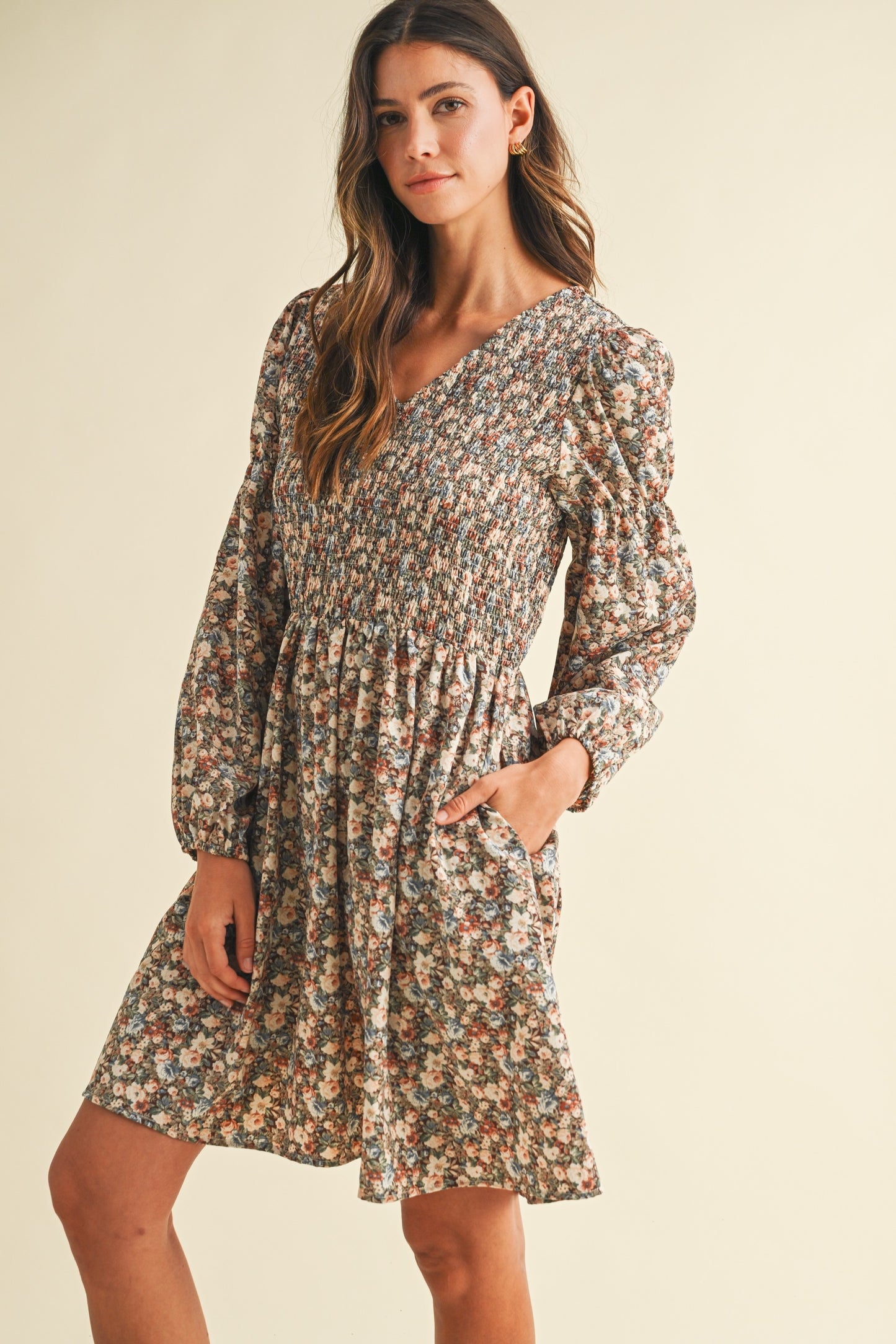 Floral Min Dress