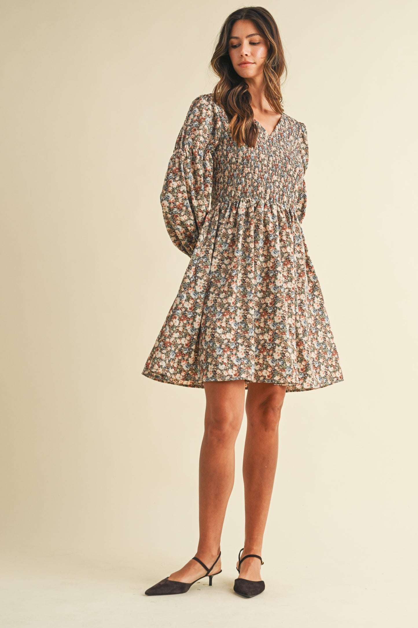 Floral Min Dress
