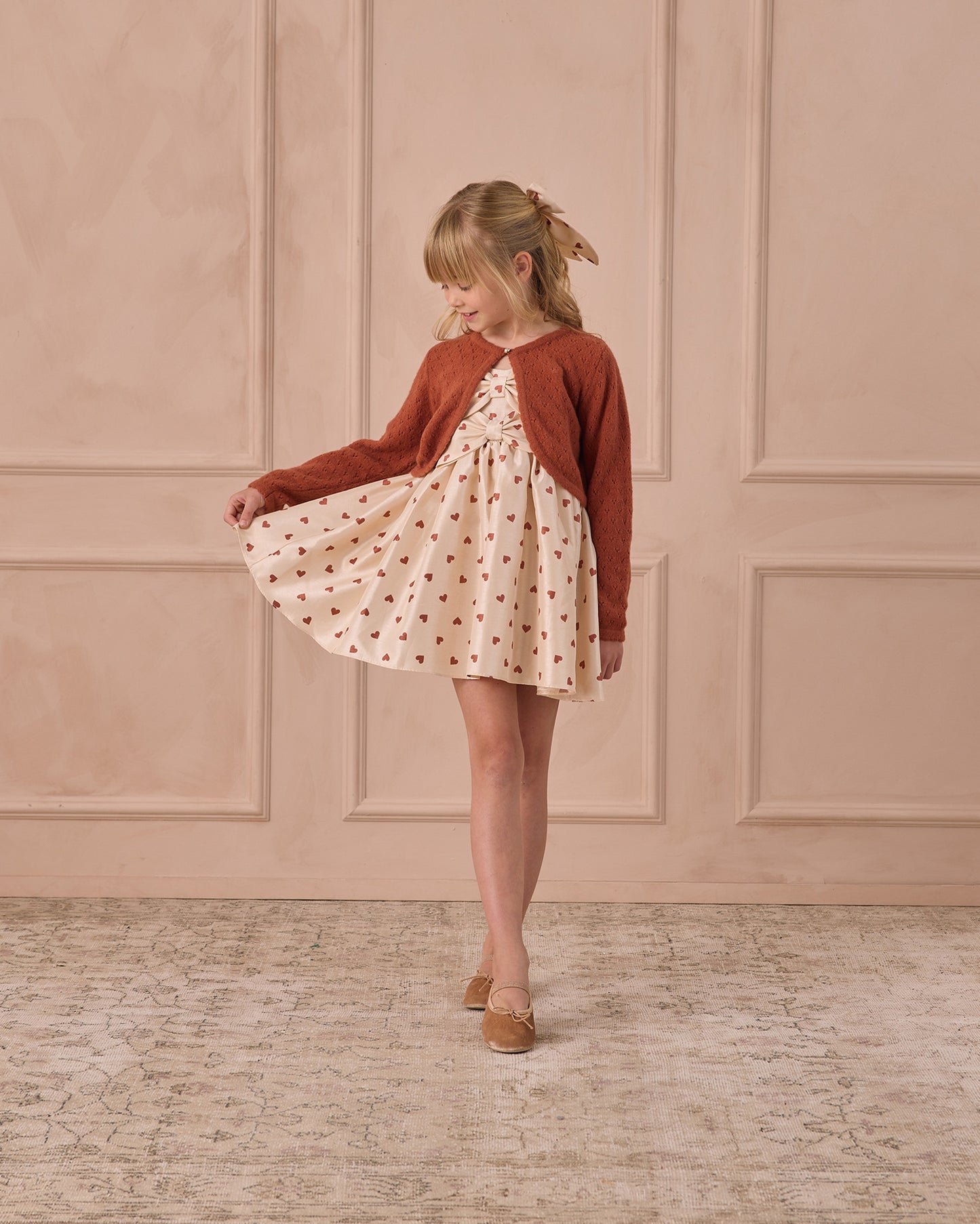 Red Hearts Cindy Dress