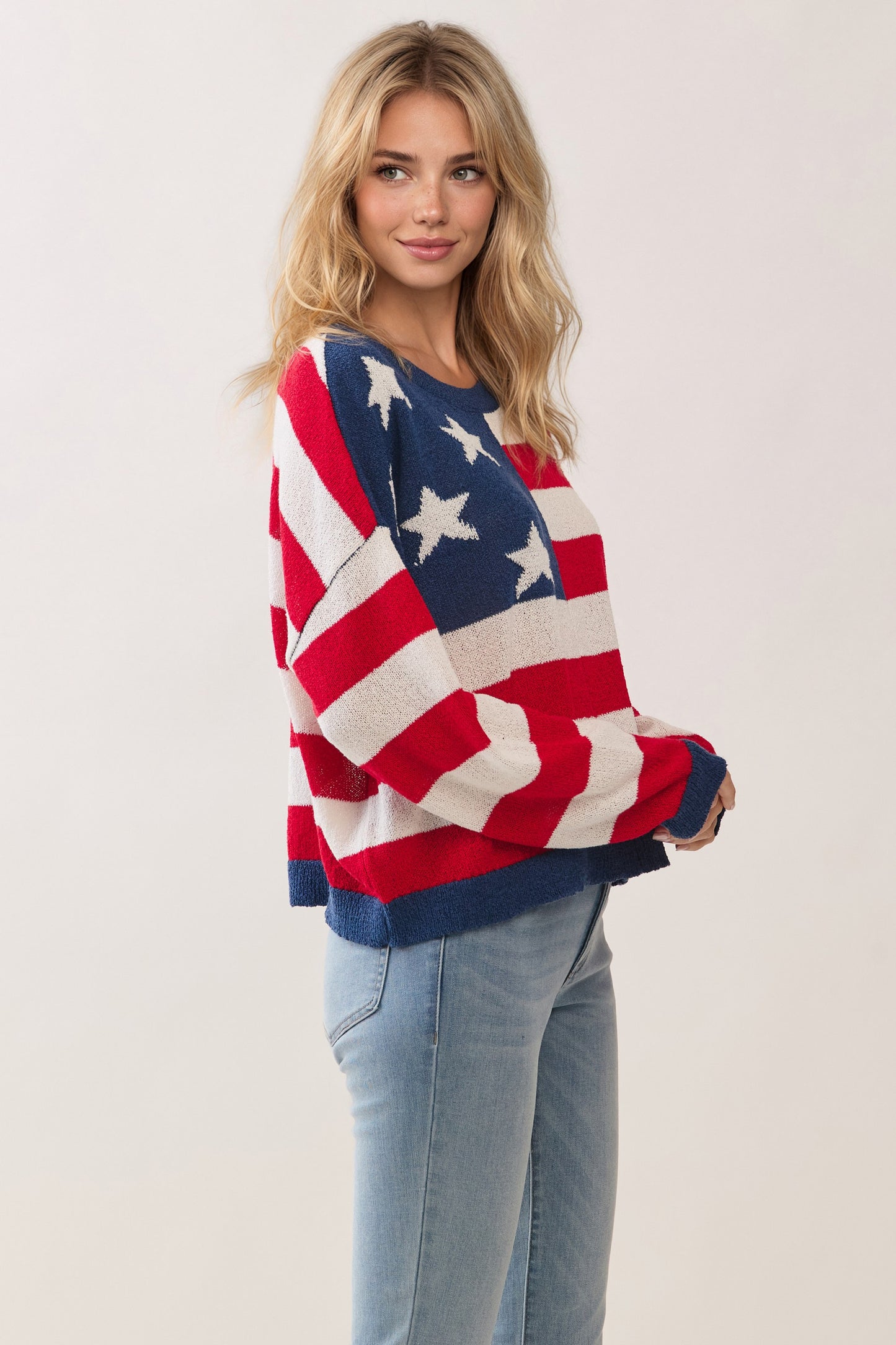 Flag Knit Sweater