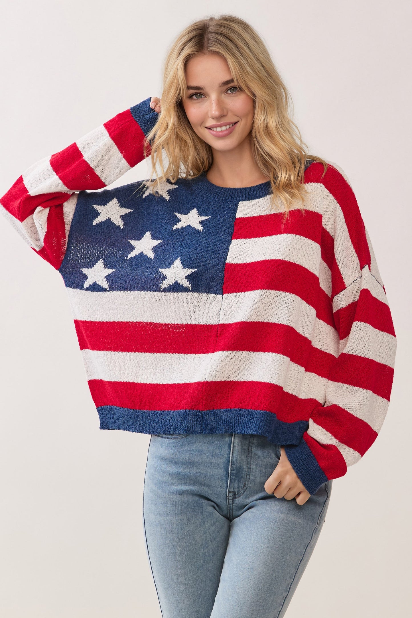 Flag Knit Sweater