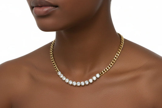 Cuban Necklace In Gold