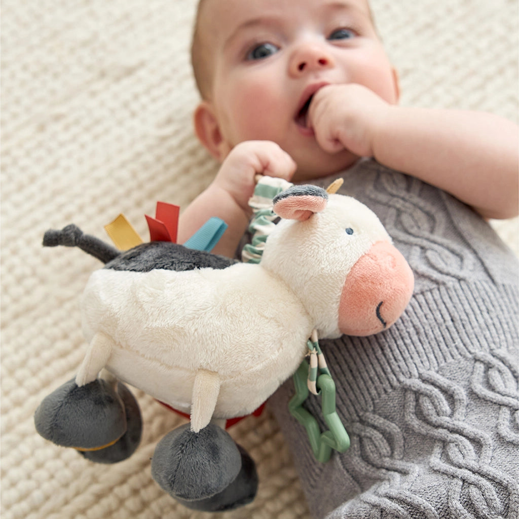 Cow Itzy Friends Activity Plush
