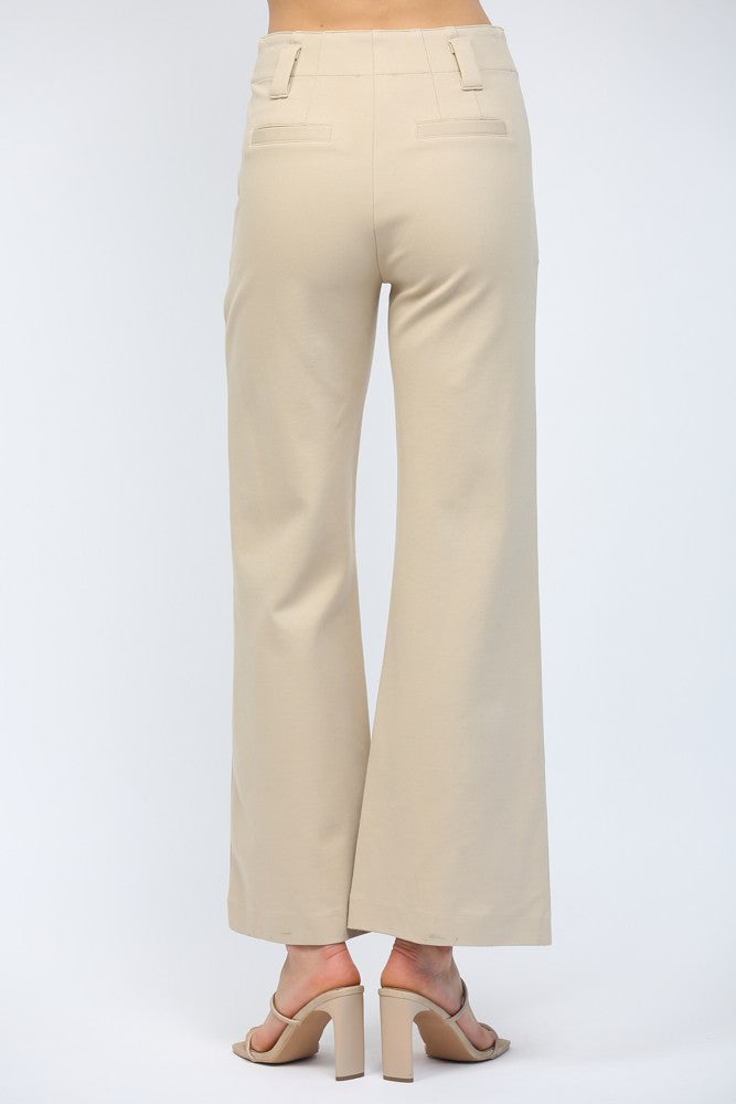High Waisted Wide Leg Pant