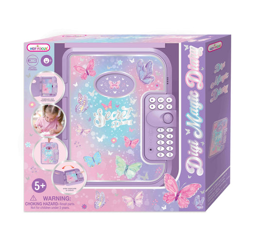 Digi Magic Diary - Tie Dye Butterfly
