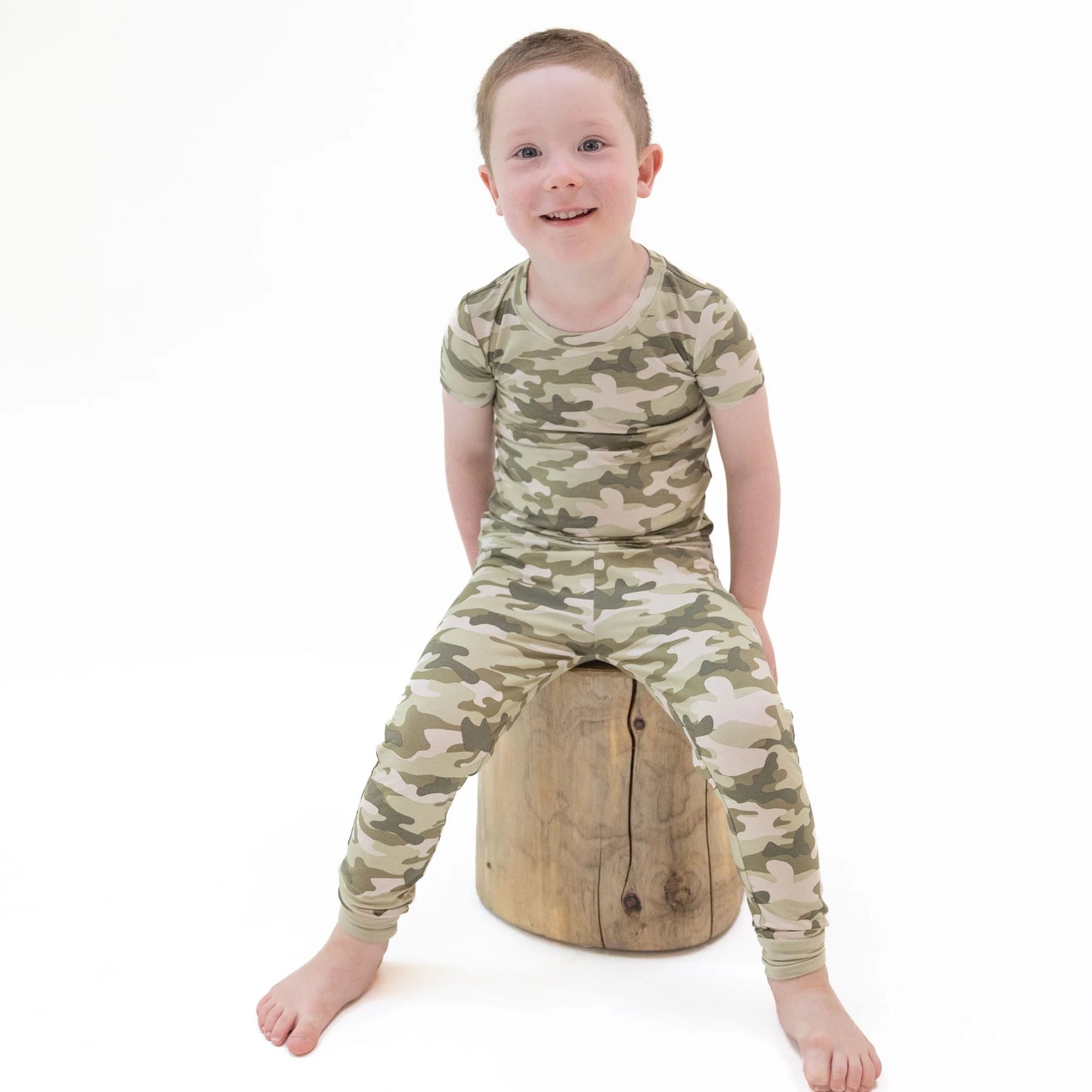 Camo Viscose Loungewear Set