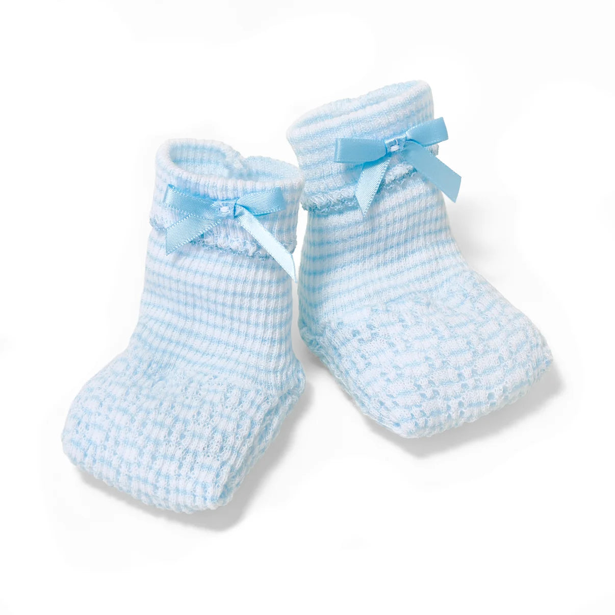 Color Knit Booties