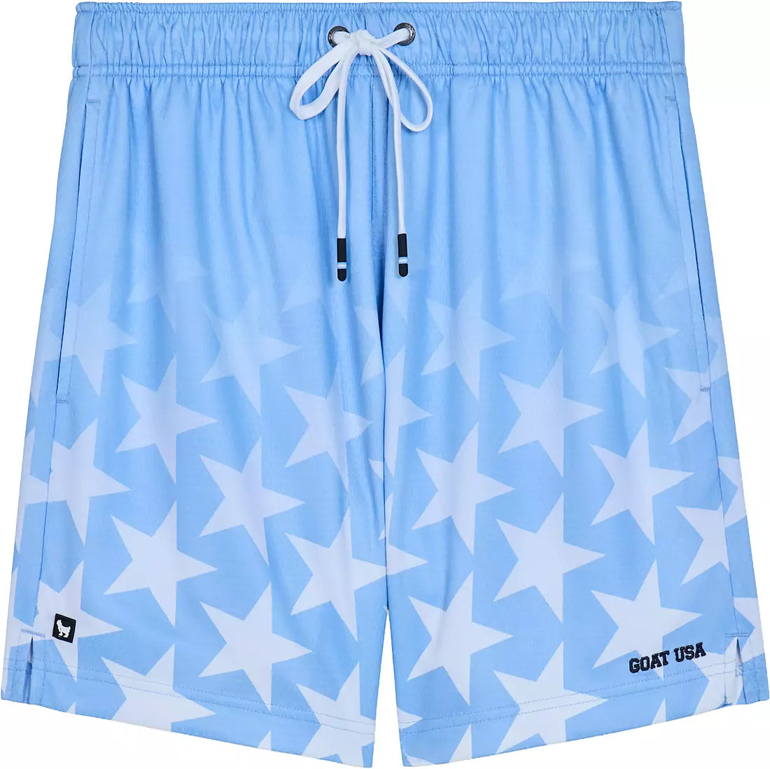 Star Ombre Carolina Blue Mesh Short