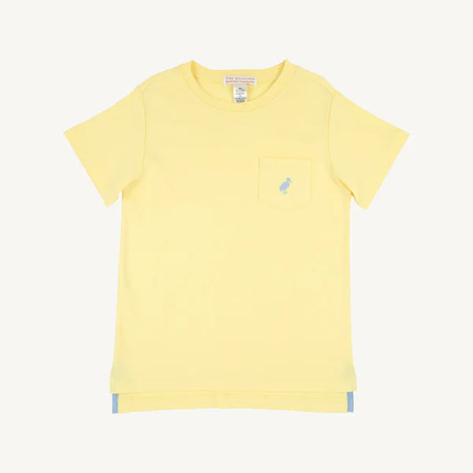 Lake Worth Yellow with Sarasota Sky Stork Carter Crewneck