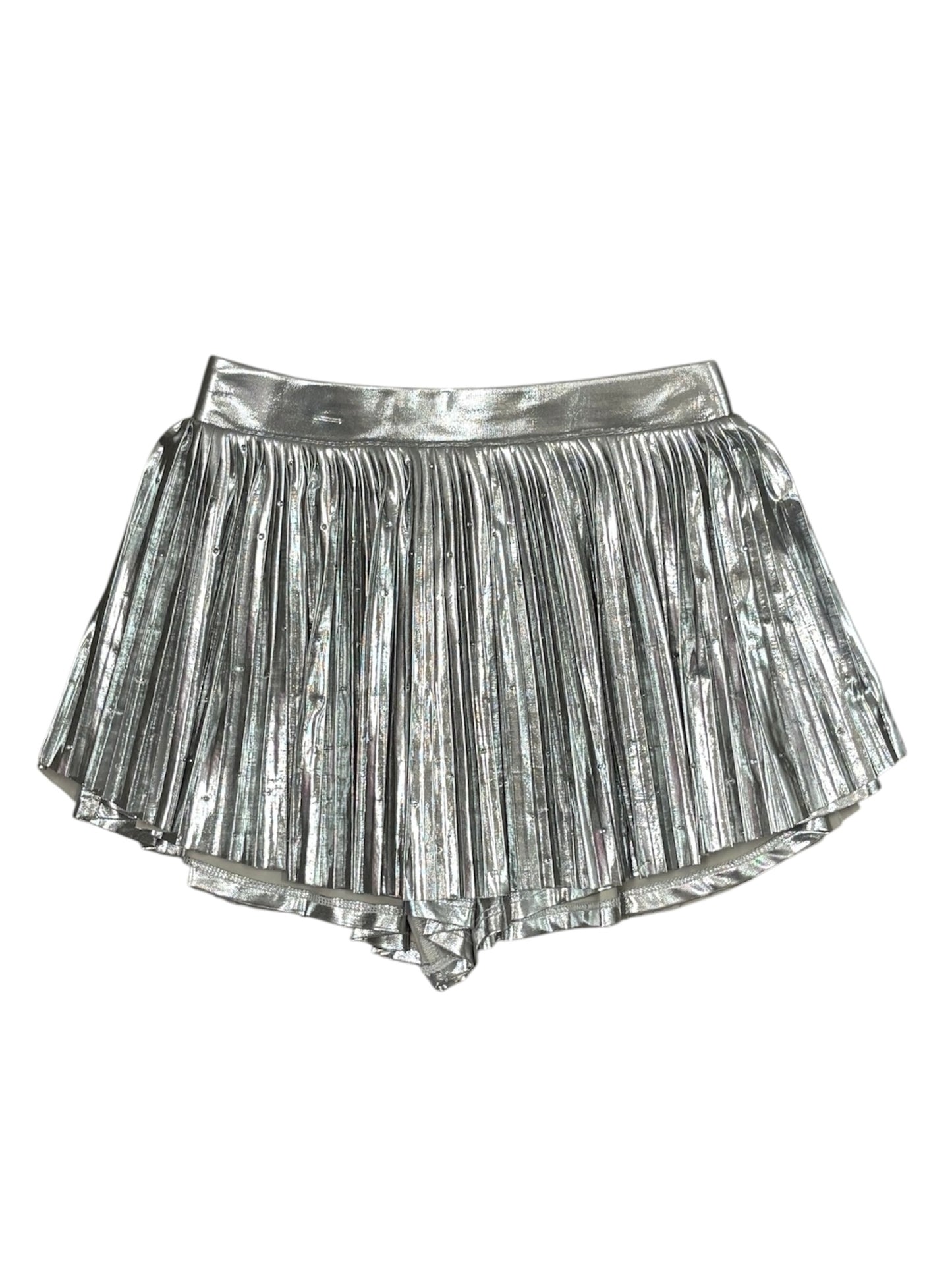 Silver Studded Skort