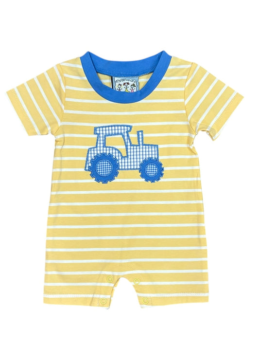 Tractor Boys Romper