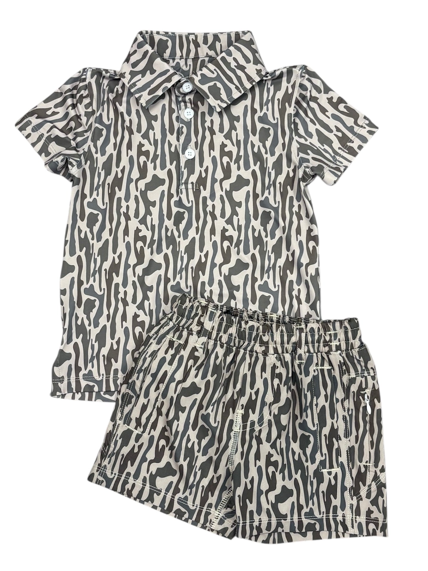 Retro Whitetail Camo FB Shorts