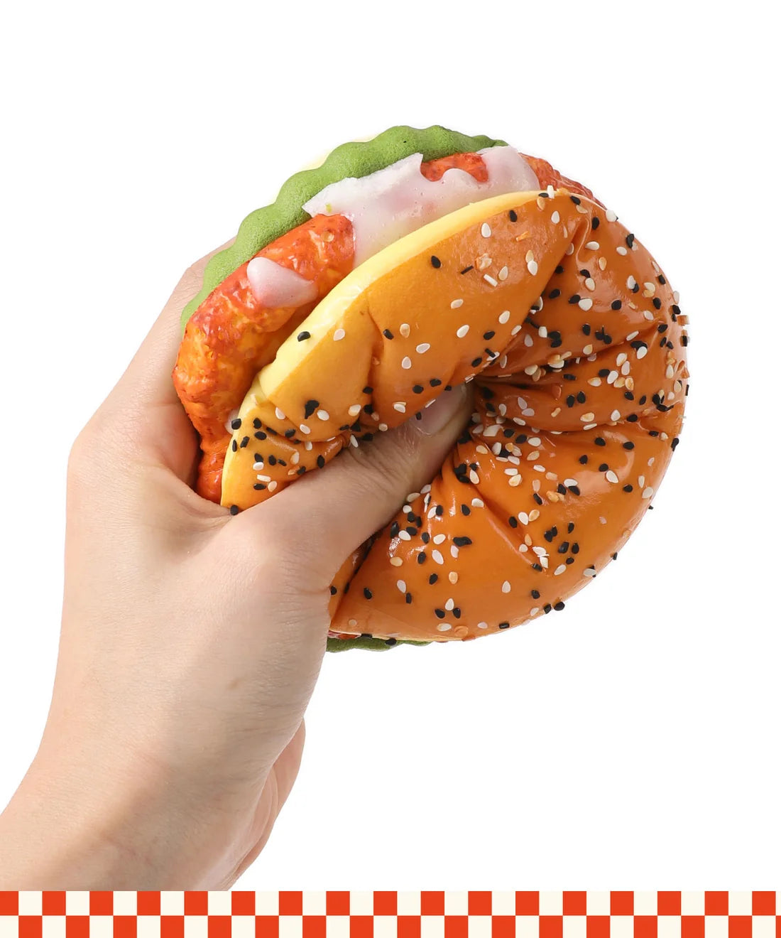 Teriyaki Burger Bun Squishy