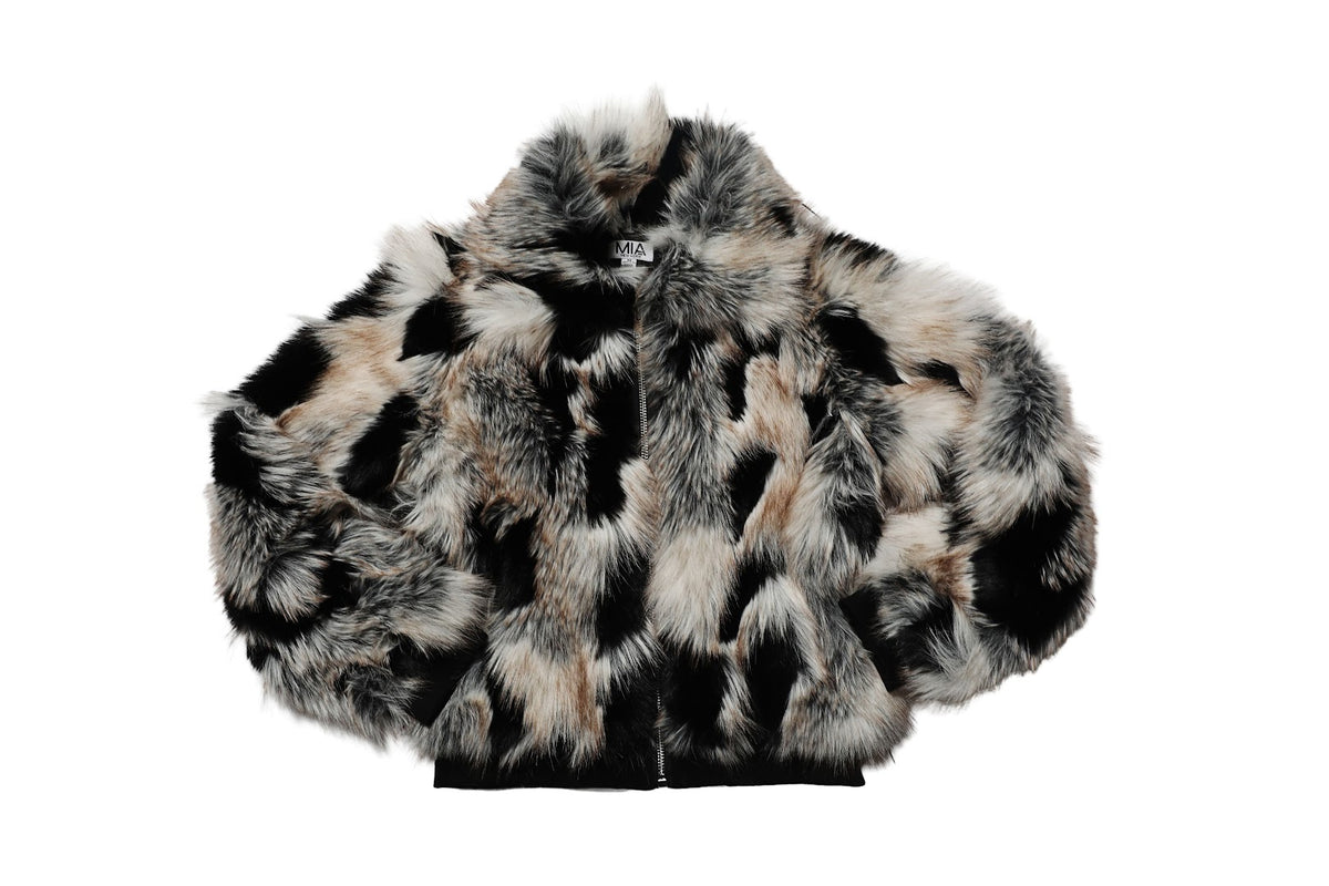 Spotted Lux Fur Jacket
