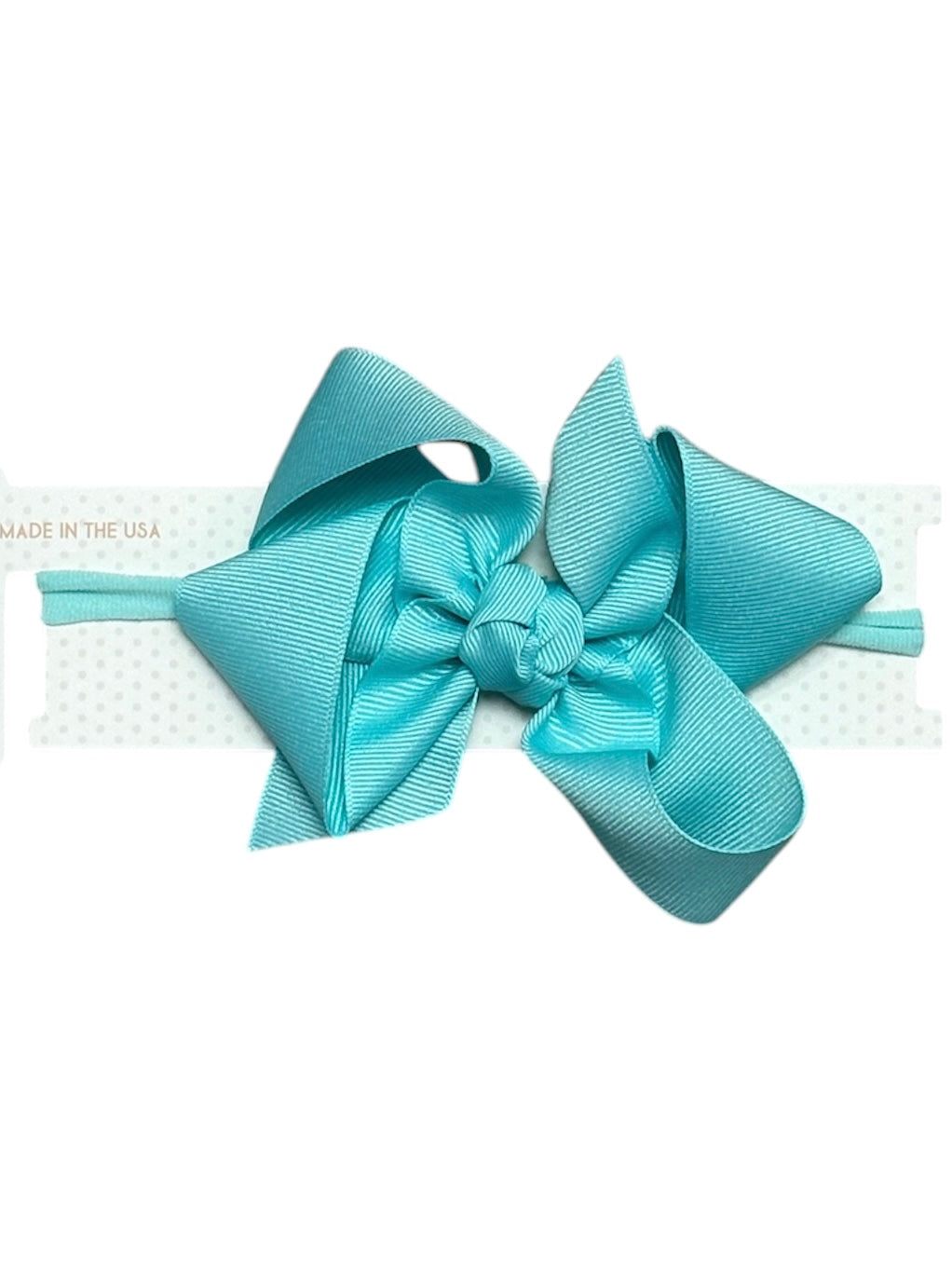 Lucite 4.5" Headband Bow
