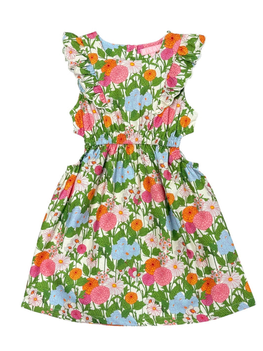 Longmeadow Floral Cutout Dress