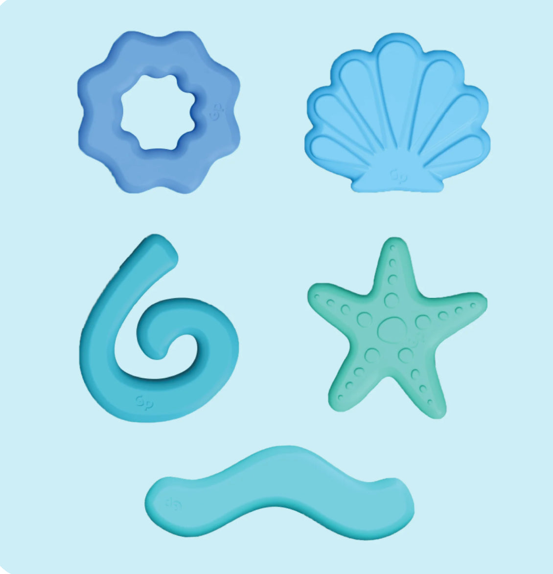 Blue Lagoon Mini Sensory Play Jar Gift Set