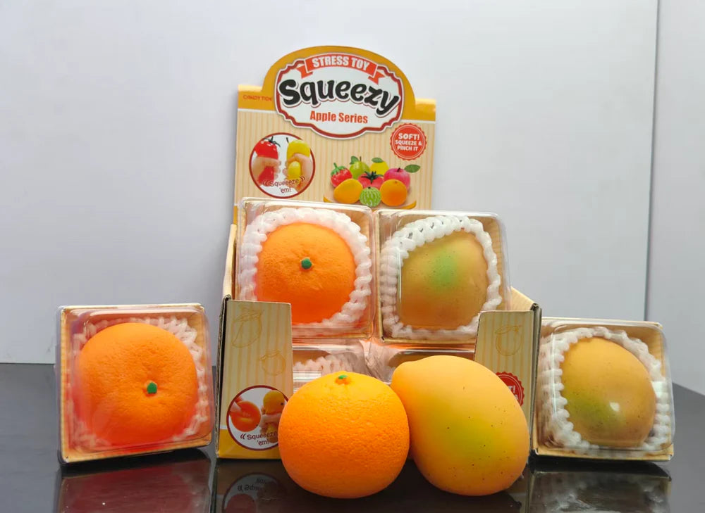 Apples, Lemons, Oranges Sqeezy Toy