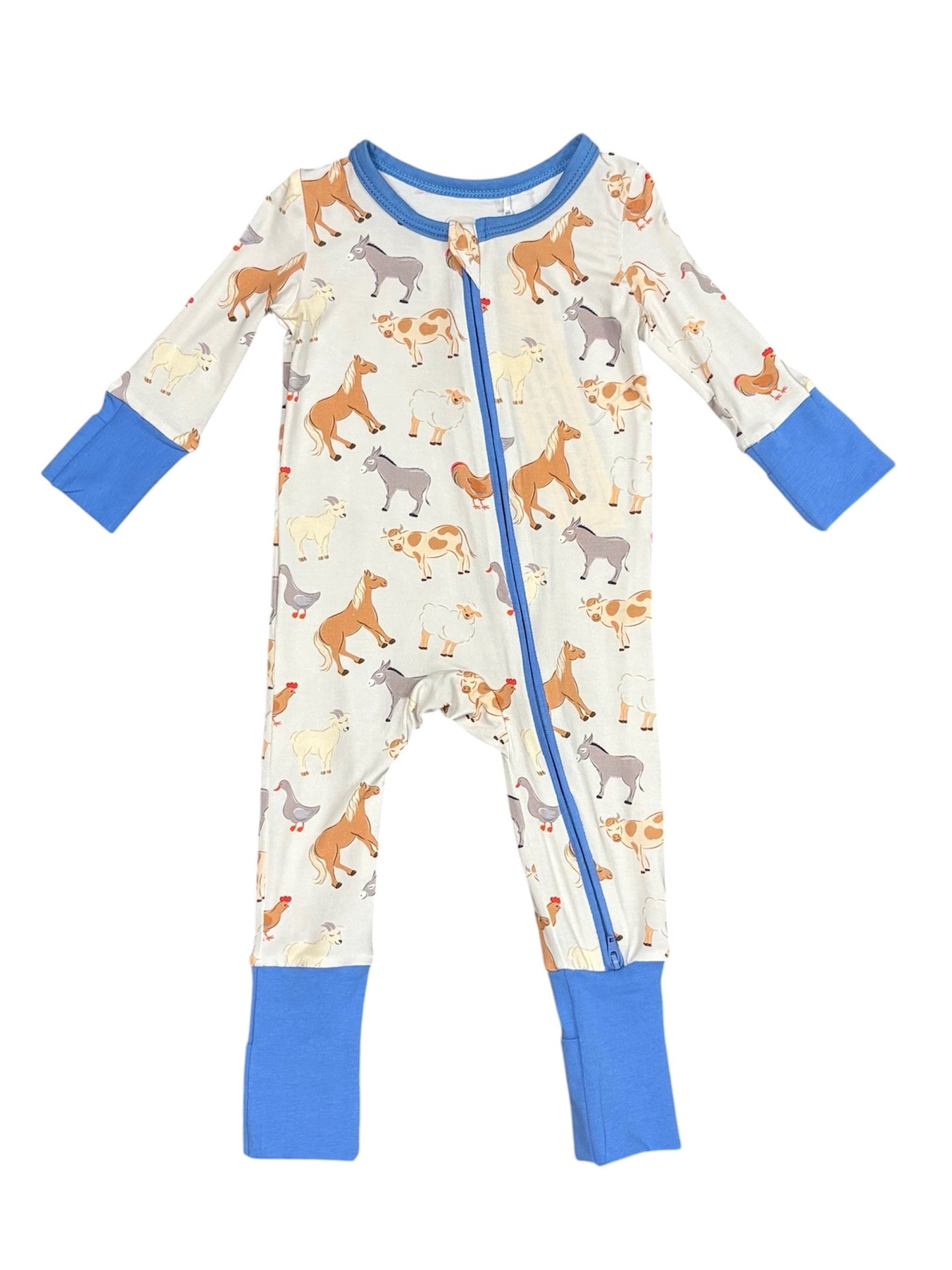 Farm Animals Convertible Coverall