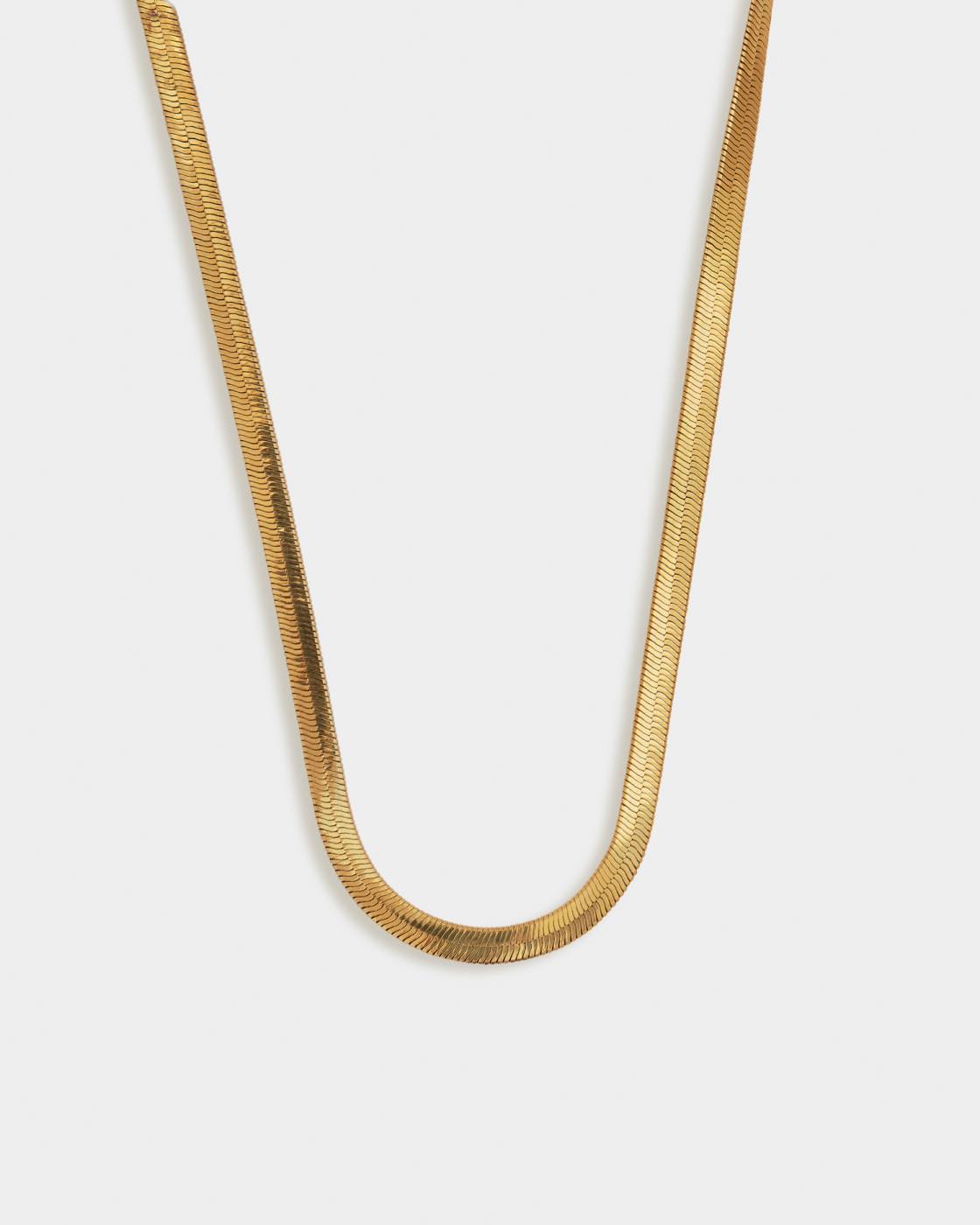 Ciana Waterproof Gold Snake Chain Necklace