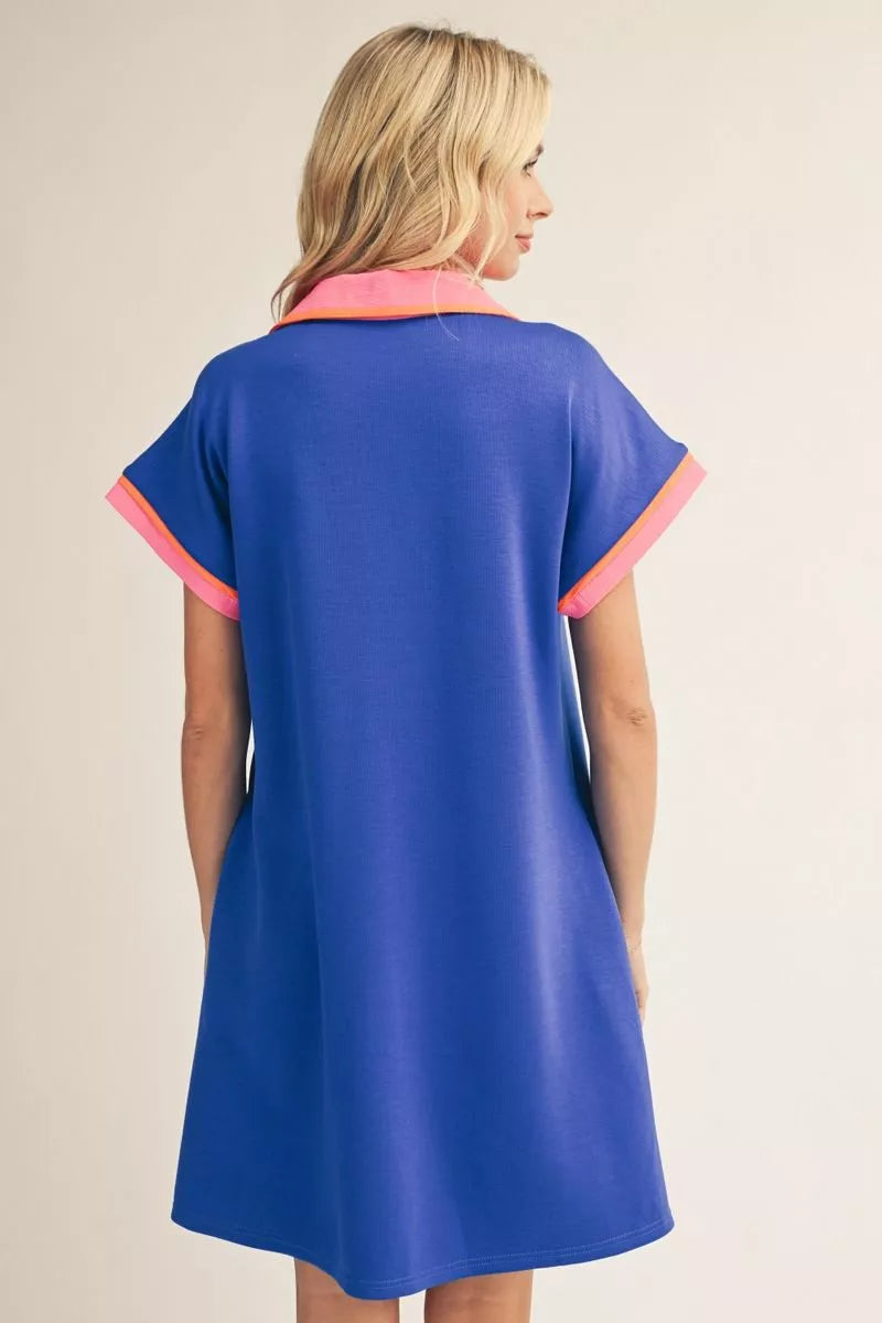 Royal Mix Dress
