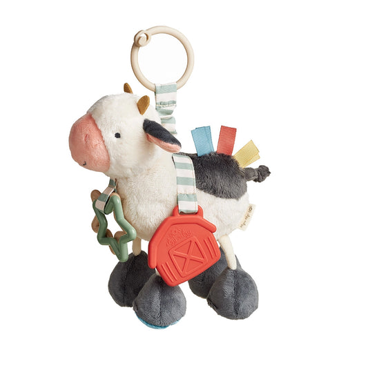 Cow Itzy Friends Activity Plush