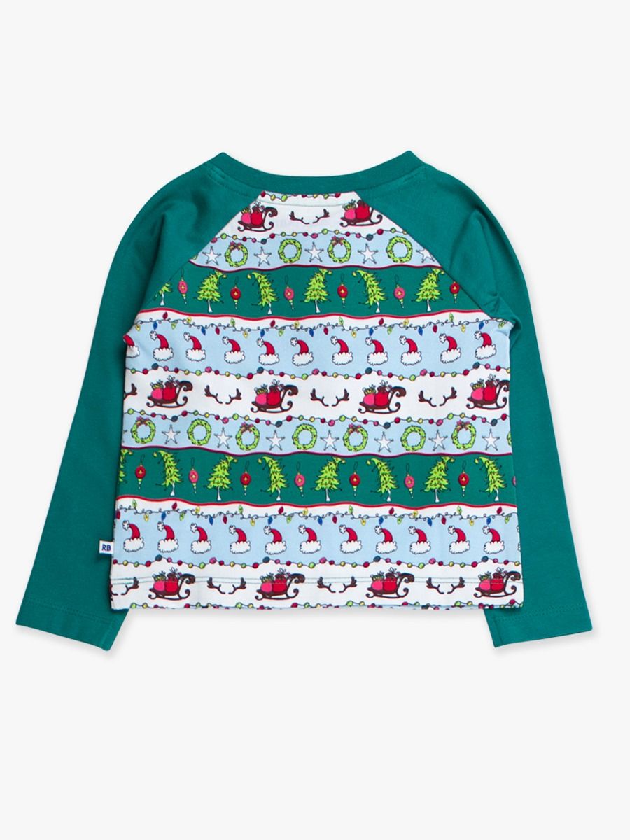 Festive Fair Isle Henley Tee