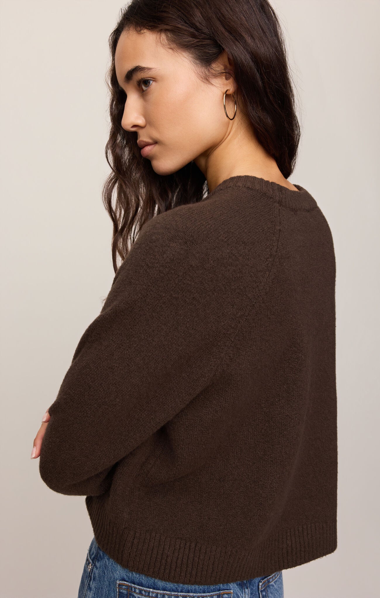 Coming Up Sweater Dark Chocolate