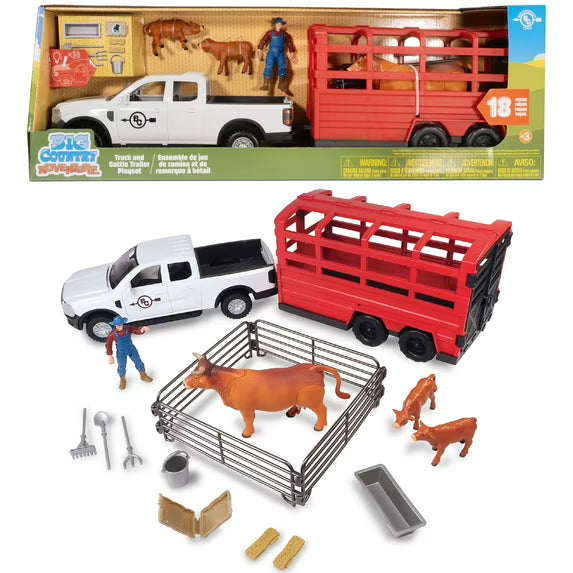 Truck & Cattle Play Set