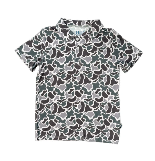 Pier Polo-Deer Camo