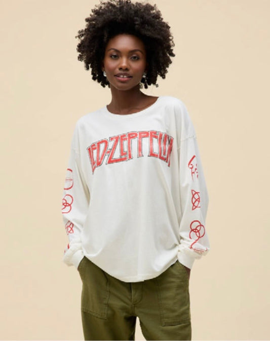 Led Zeppelin Four Symbols Long Sleeve Merch Tee